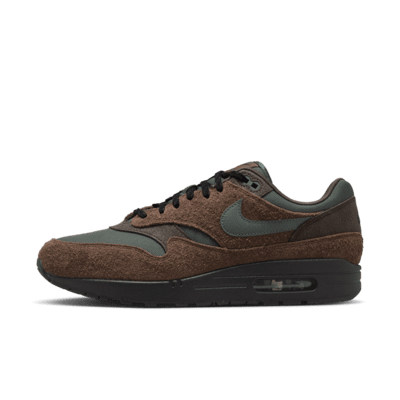 Nike air max 1 brown leather on sale